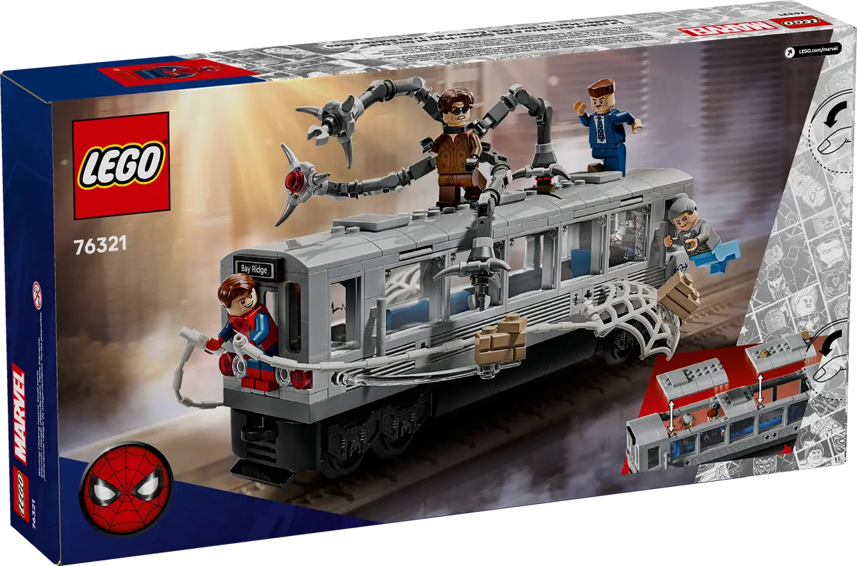 76321 - Spider-man vs. Doc Ock Subway Train Scene - ND