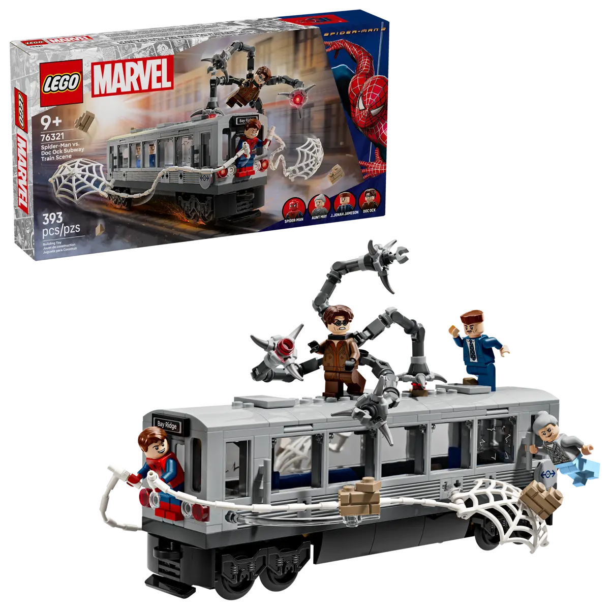 76321 - Spider-man vs. Doc Ock Subway Train Scene - ND