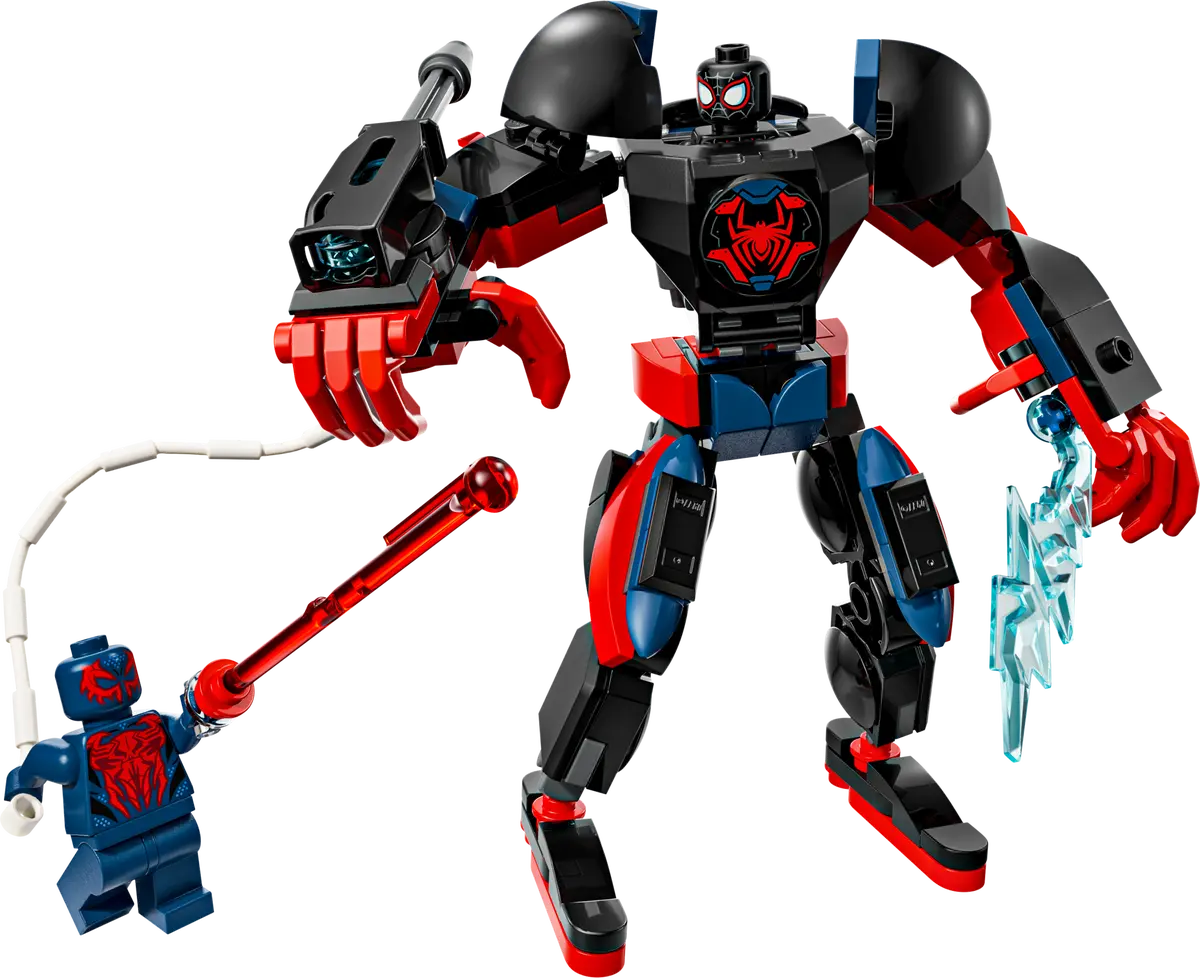76337 - Miles Morales Mech vs. Spider-Man