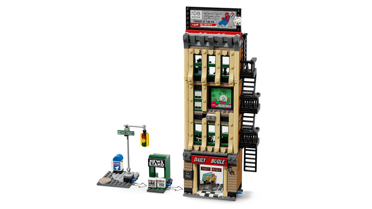 76342 - Spider-Man vs. Mysterio: The Daily Bugle