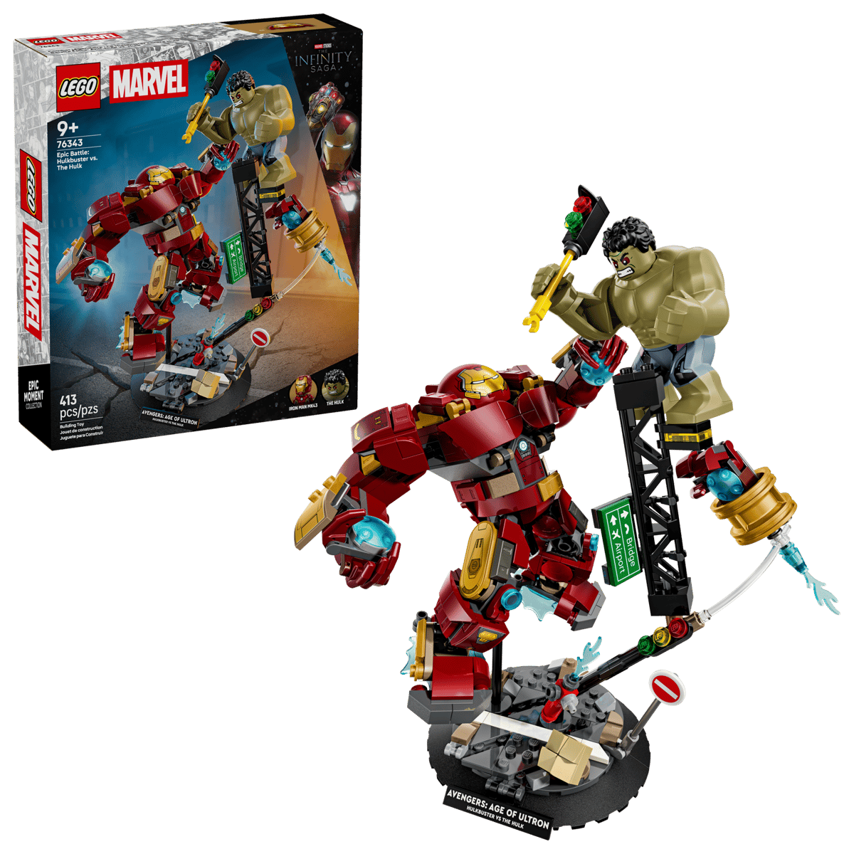 76343 - Epic Battle: Hulkbuster vs. The Hulk - ND