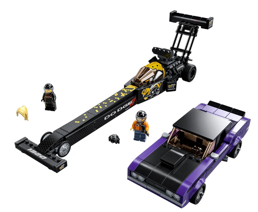 U76904 - Mopar Dodge//SRT Top Fuel Dragster and 1970 Dodge Challenger T/A (Pre-Built)