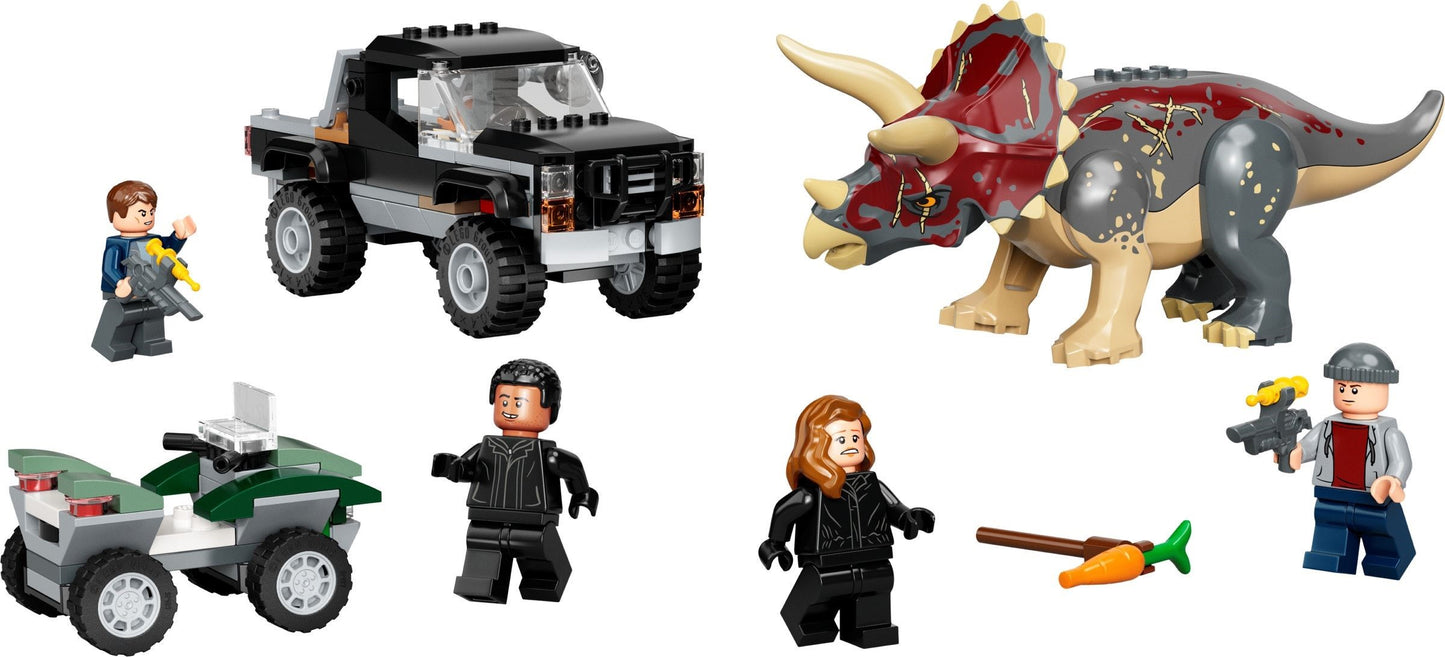 76950 - Triceratops Pickup Truck Ambush (Retired)