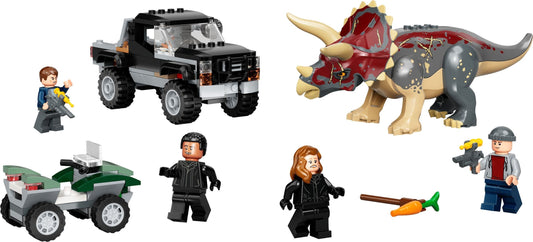 76950 - Triceratops Pickup Truck Ambush (Retired)