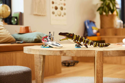 76974 - Brick-Built Mosasaurus Boat Mission