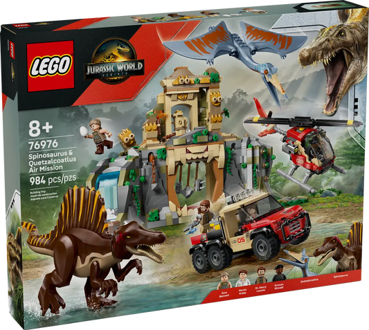 76976 - Spinosaurus & Quetzalcoatlus Air Mission - ND