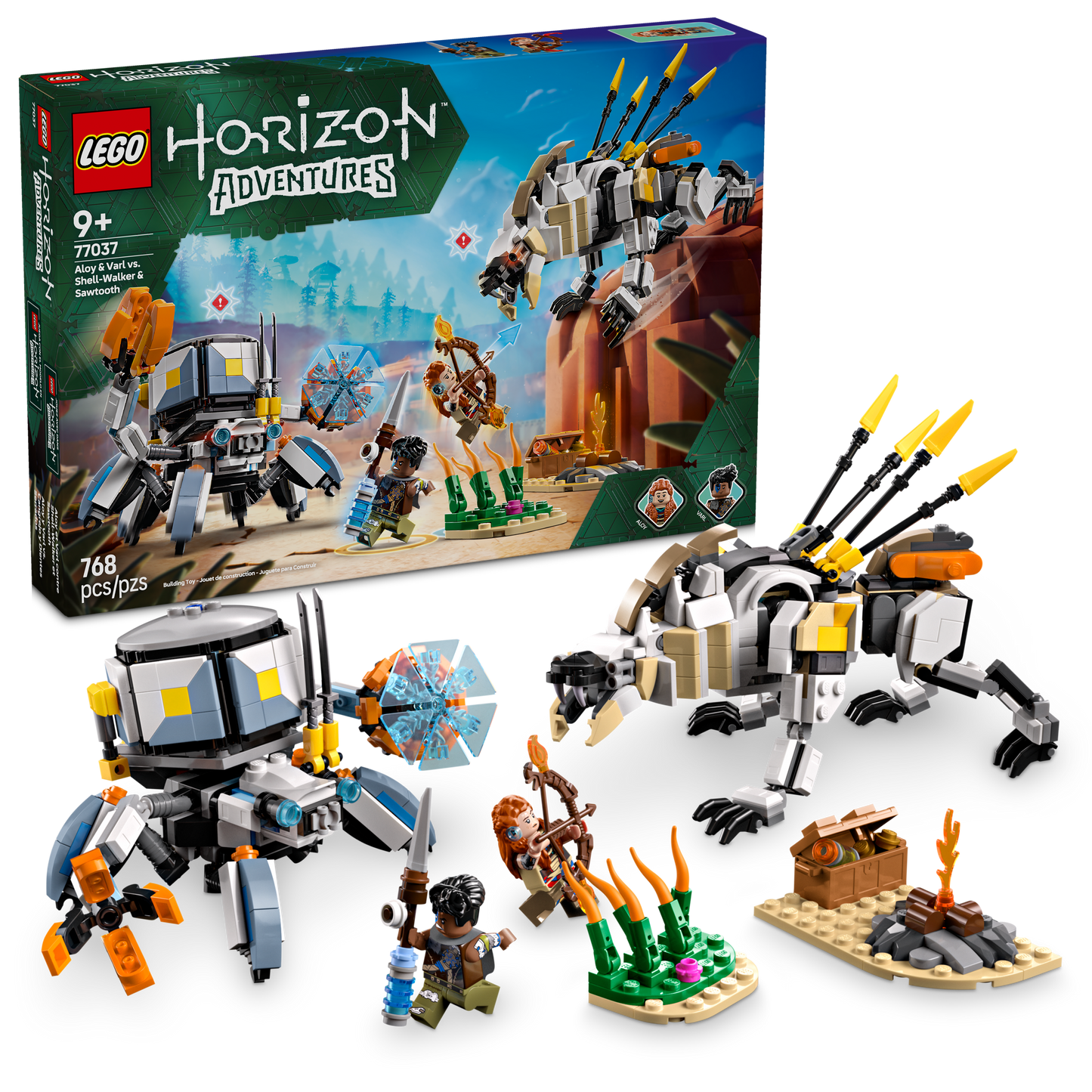 77037 - Aloy & Varl vs. Shell-Walker & Sawtooth - ND