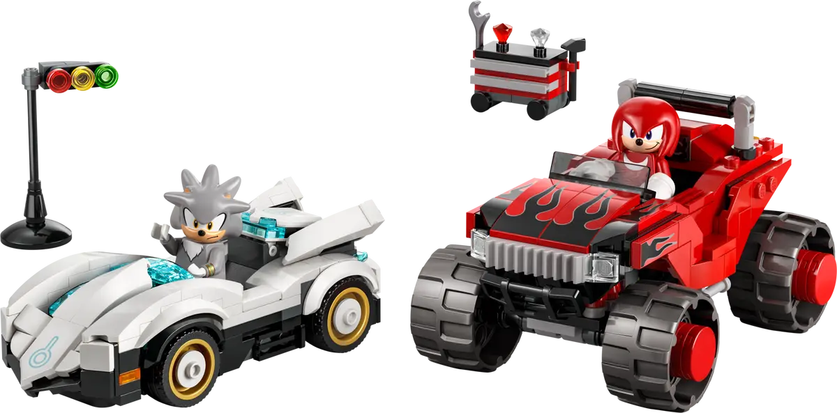 77118 - Silver's Car vs. Knuckles' Monster Truck