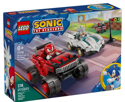 77118 - Silver's Car vs. Knuckles' Monster Truck