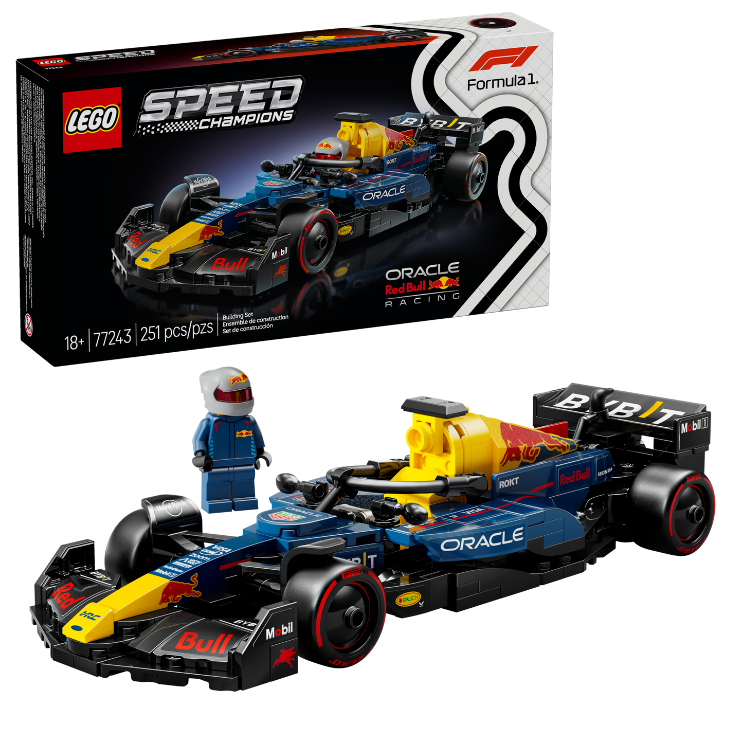 77243 - Oracle Red Bull Racing RB20 F1 Race Car - ND