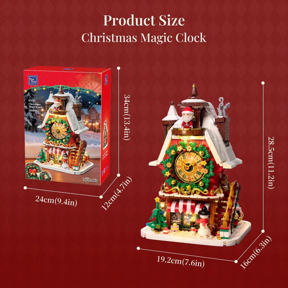 85075 - Christmas Clock