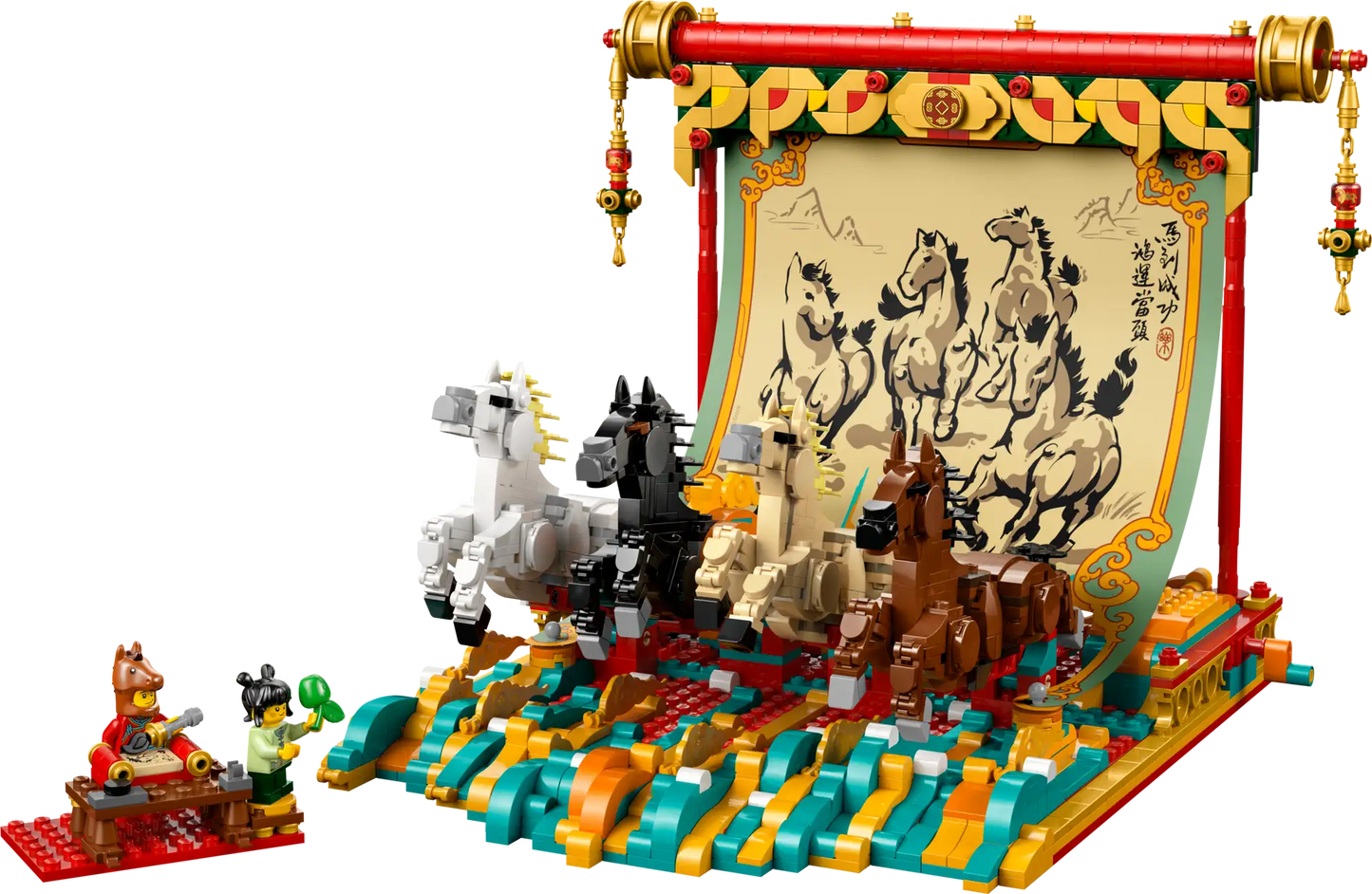80119 - Galloping Horses Canvas - ND