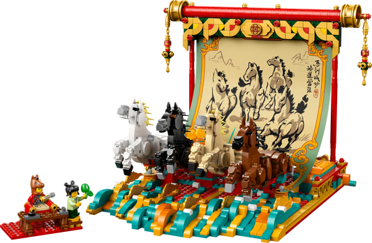 80119 - Galloping Horses Canvas - ND