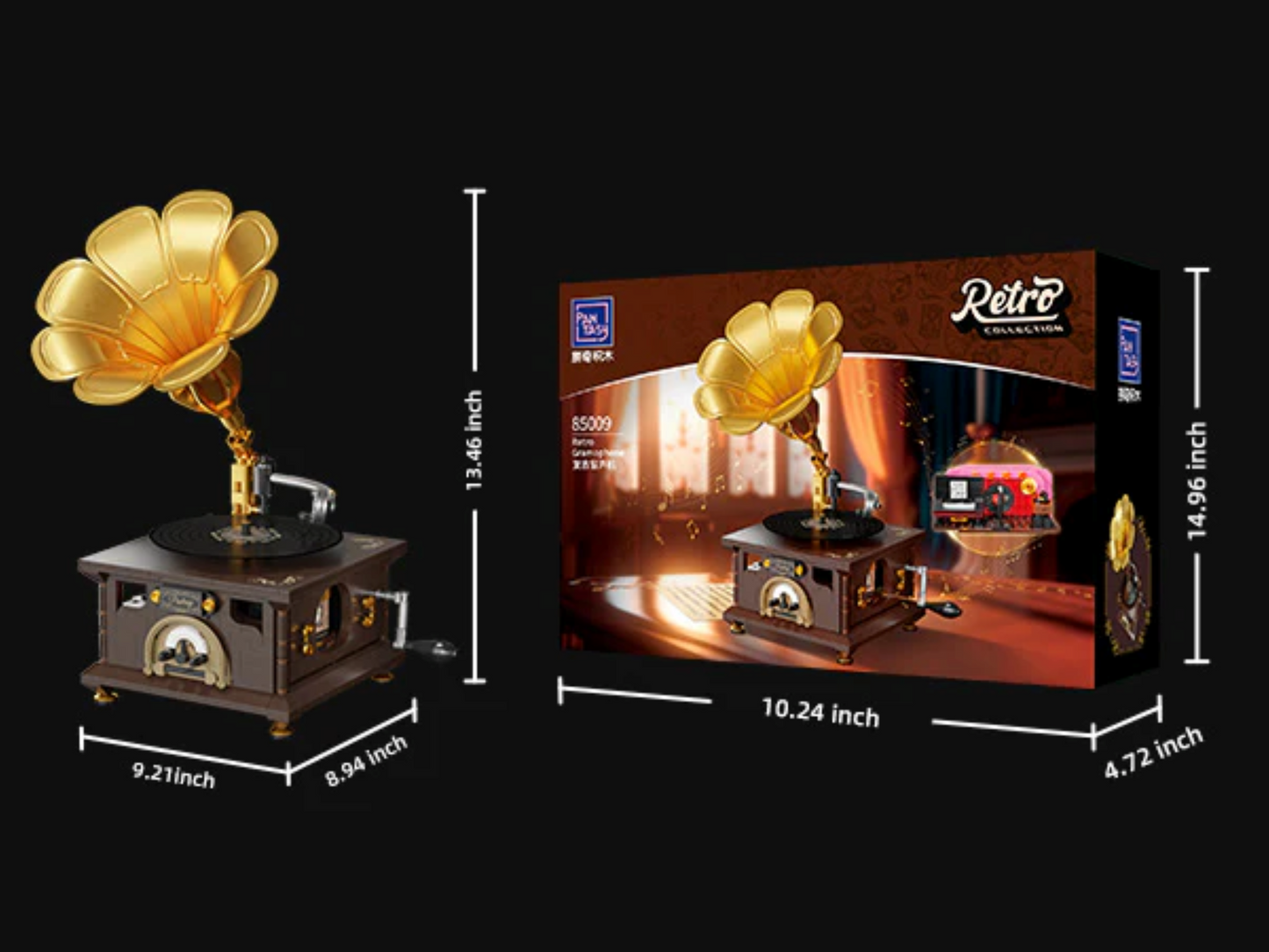 85009 - Retro Gramophone