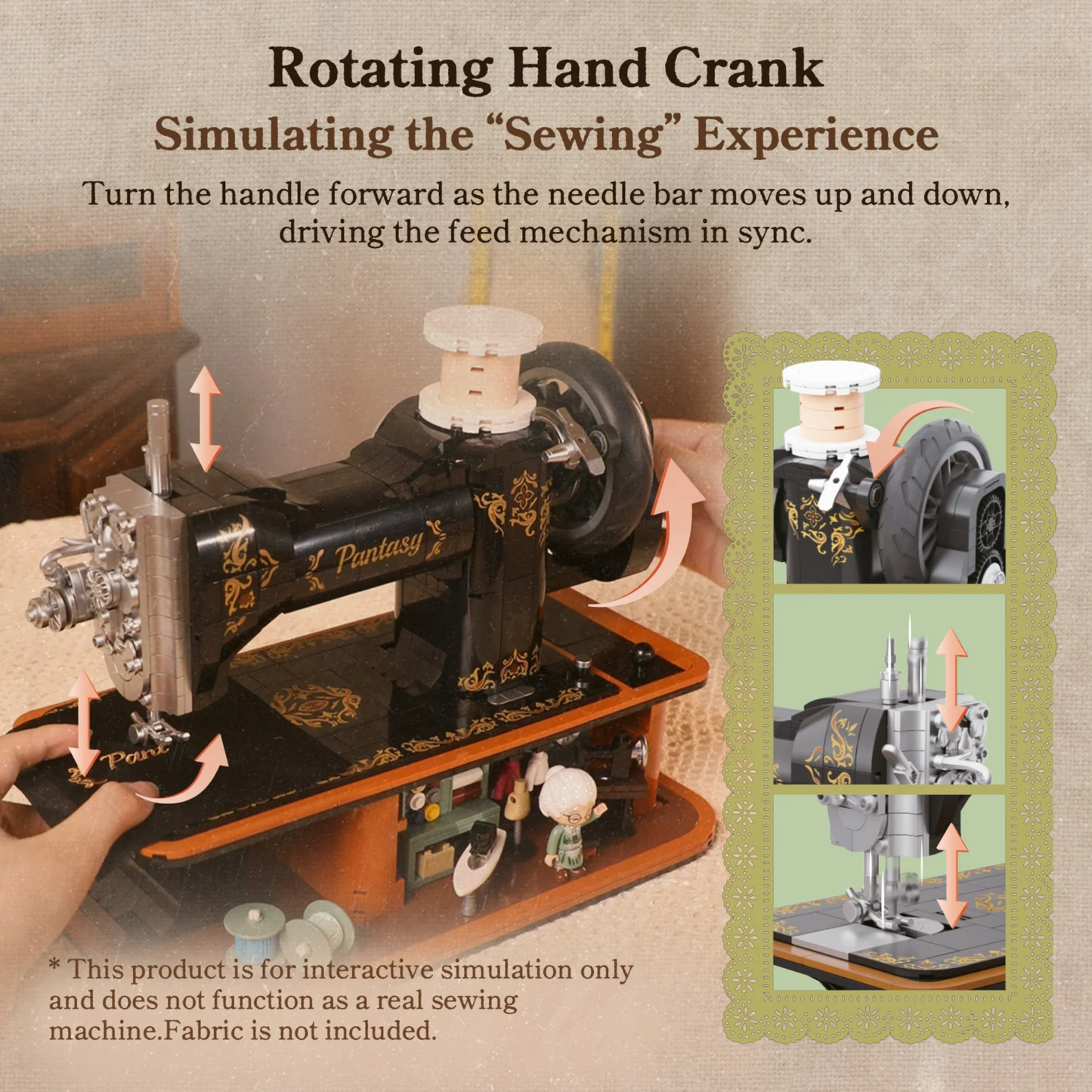 85028 - Hand Crank Sewing Machine
