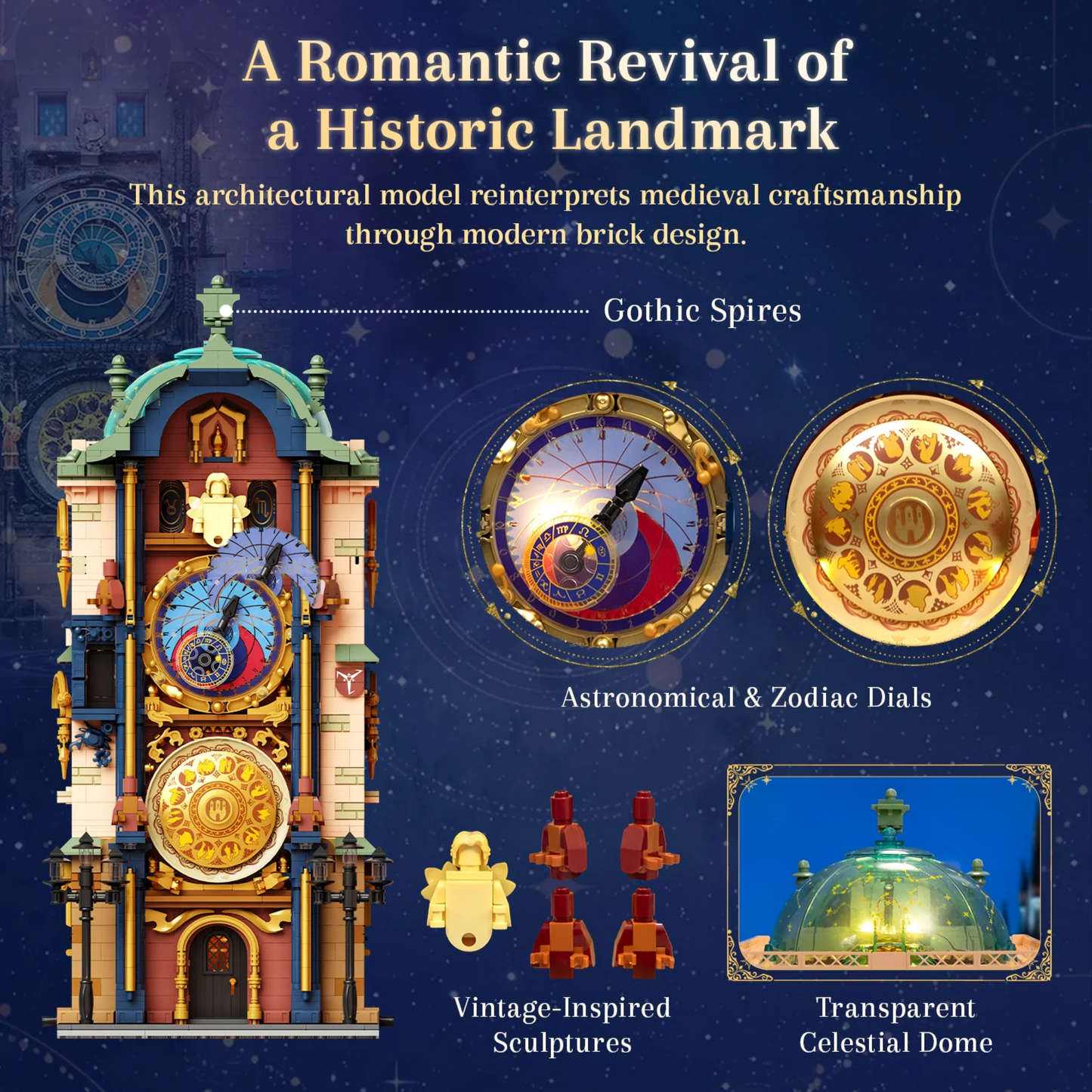 85045 - Prague Astronomical Clock