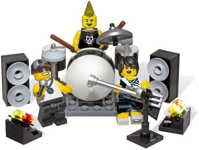 u850486 - Rock Band Minifigure Accessory Set