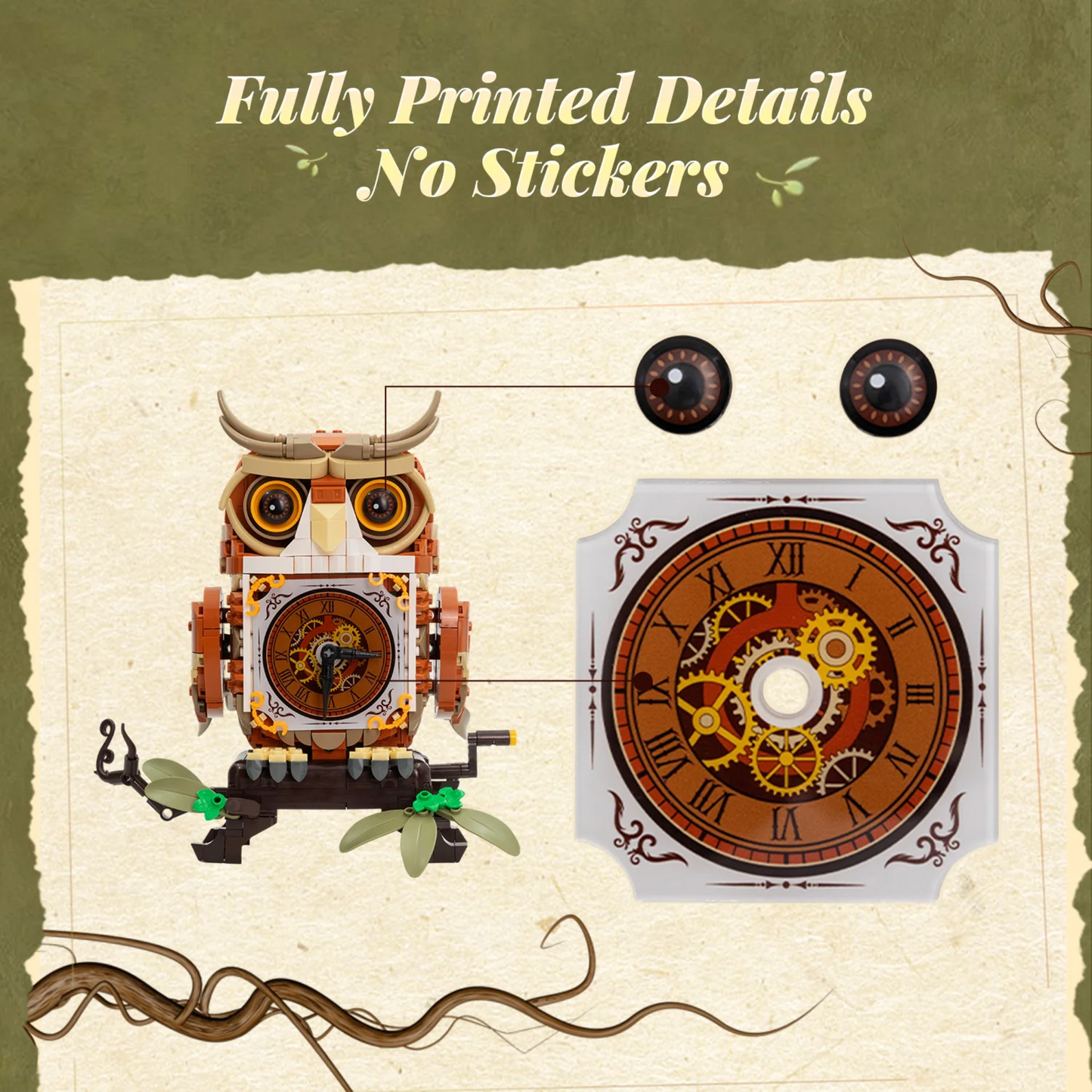85051 - Owl Clock