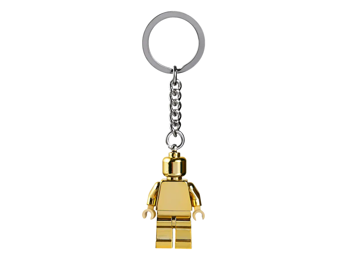 850807 - LEGO Gold Minifigure Key Chain