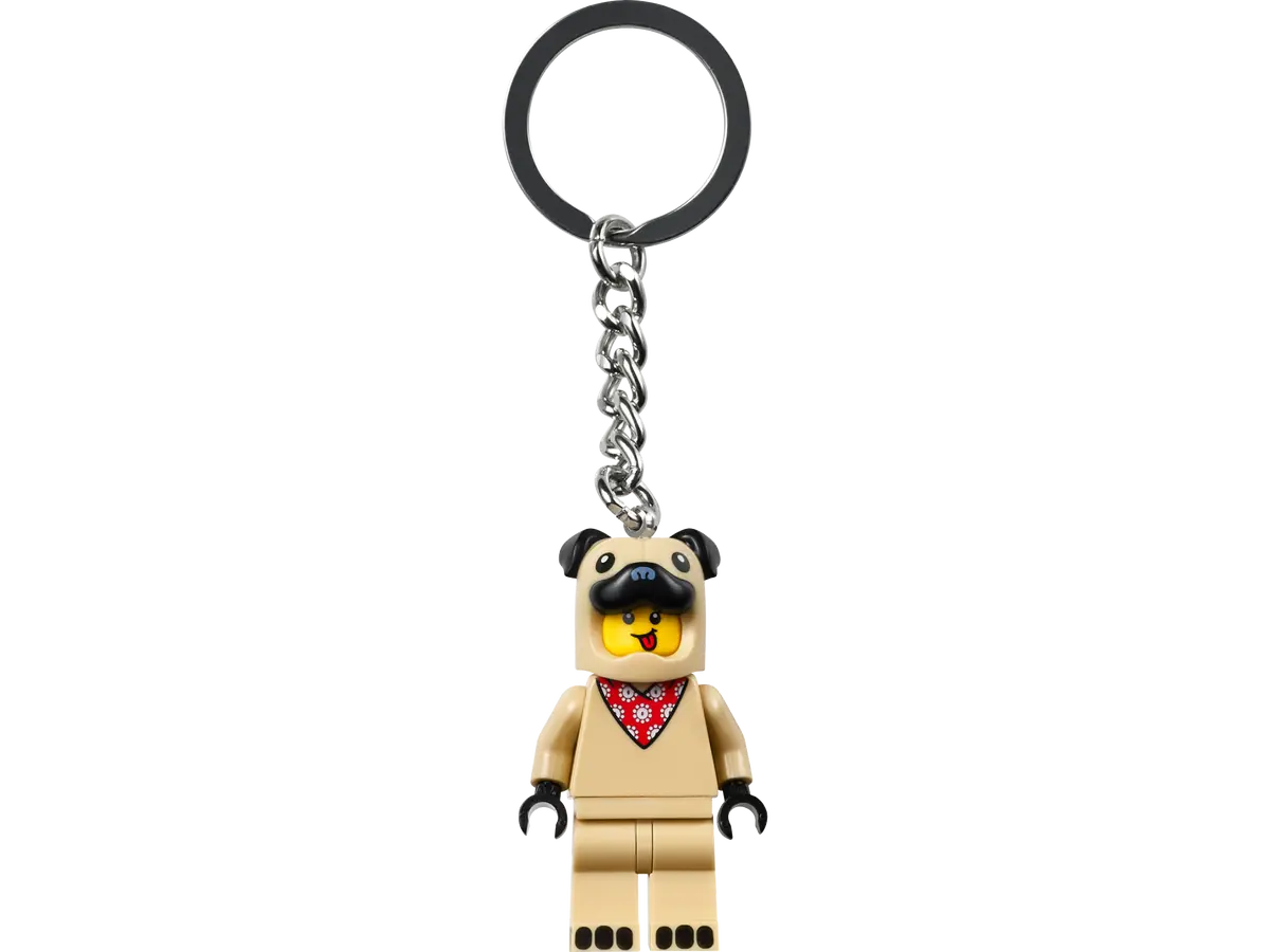 854158 - French Bull Dog Guy Key Chain