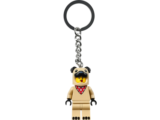 854158 - French Bull Dog Guy Key Chain