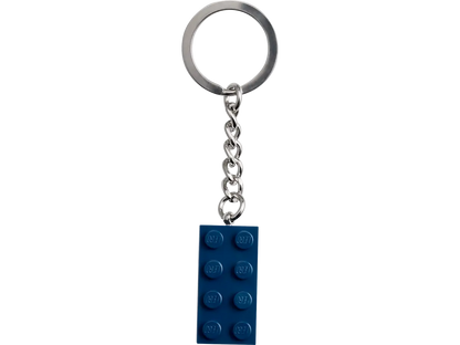 854237 - Earth Blue 2x4 Key Chain