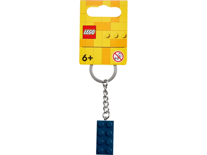 854237 - Earth Blue 2x4 Key Chain