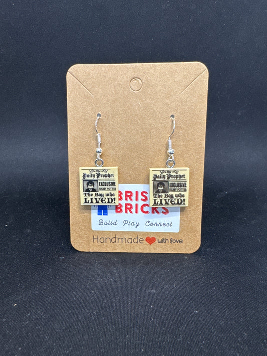 A208 - Daily Prophet Earrings