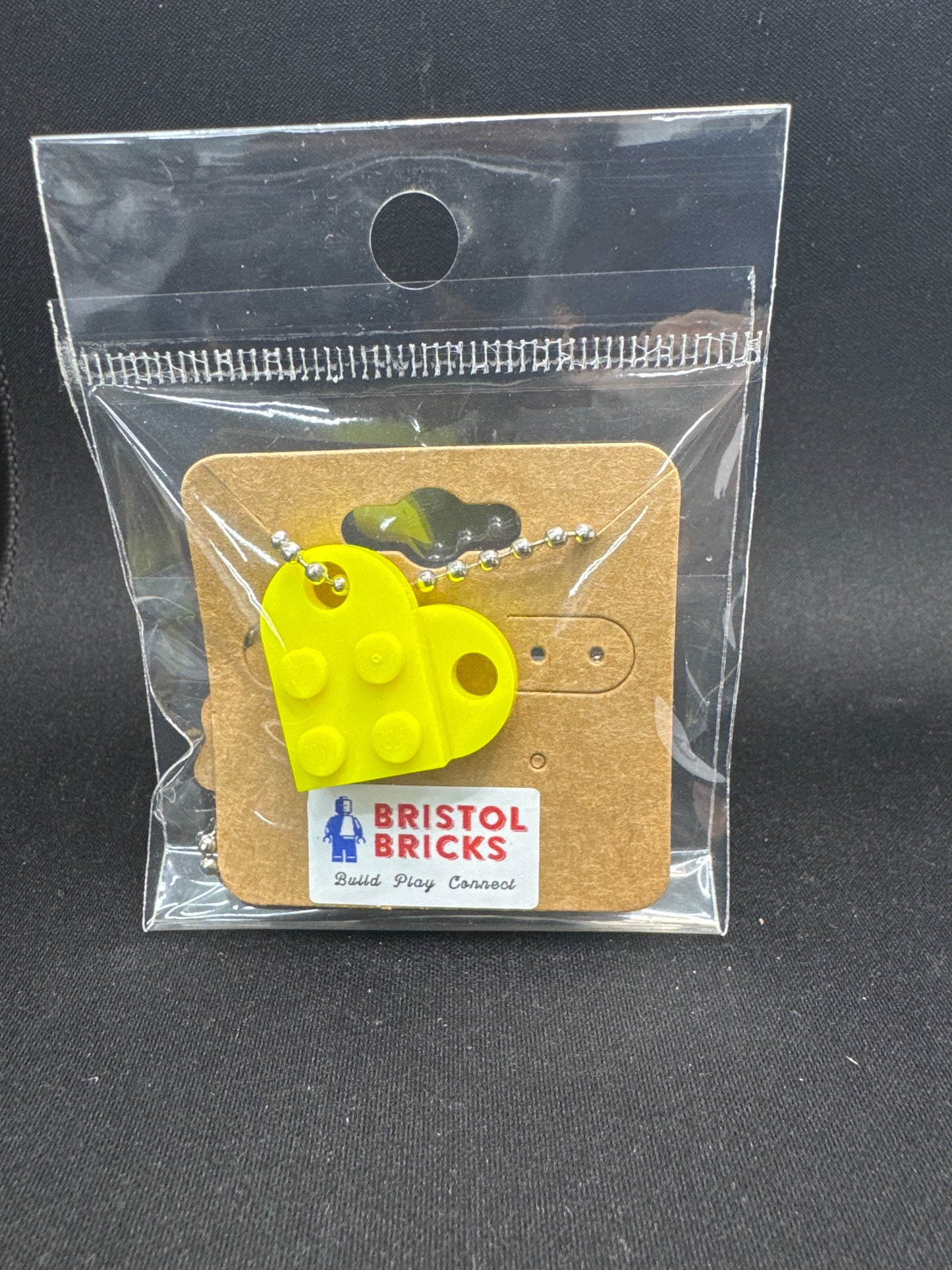 A031 - Lego Heart Necklace