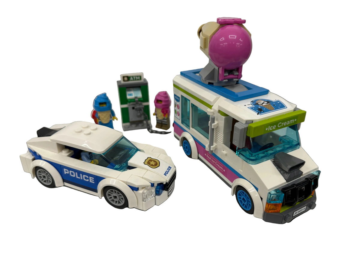 U60314 - Ice Cream Truck Police Chase  (Pre-Built)