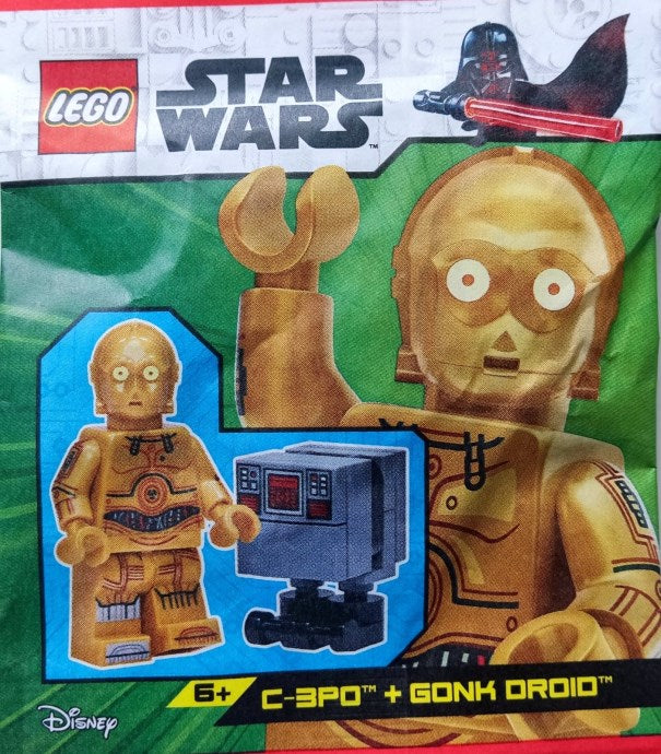 912310  - C-3PO & Gonk Droid Paperbag (Retired)