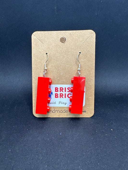 a105 - 1x4 Block Earrings