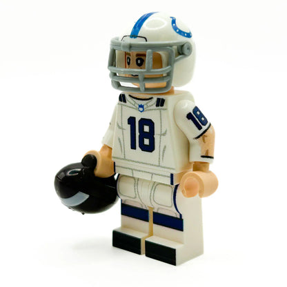B3 - #18 Indy Football Player Minifigure