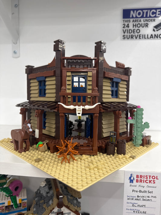 BL19004 - Bricklink MOC Wild West Saloon (Pre-Built)