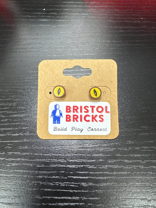 A211 - Monster/Snake Eye Earrings