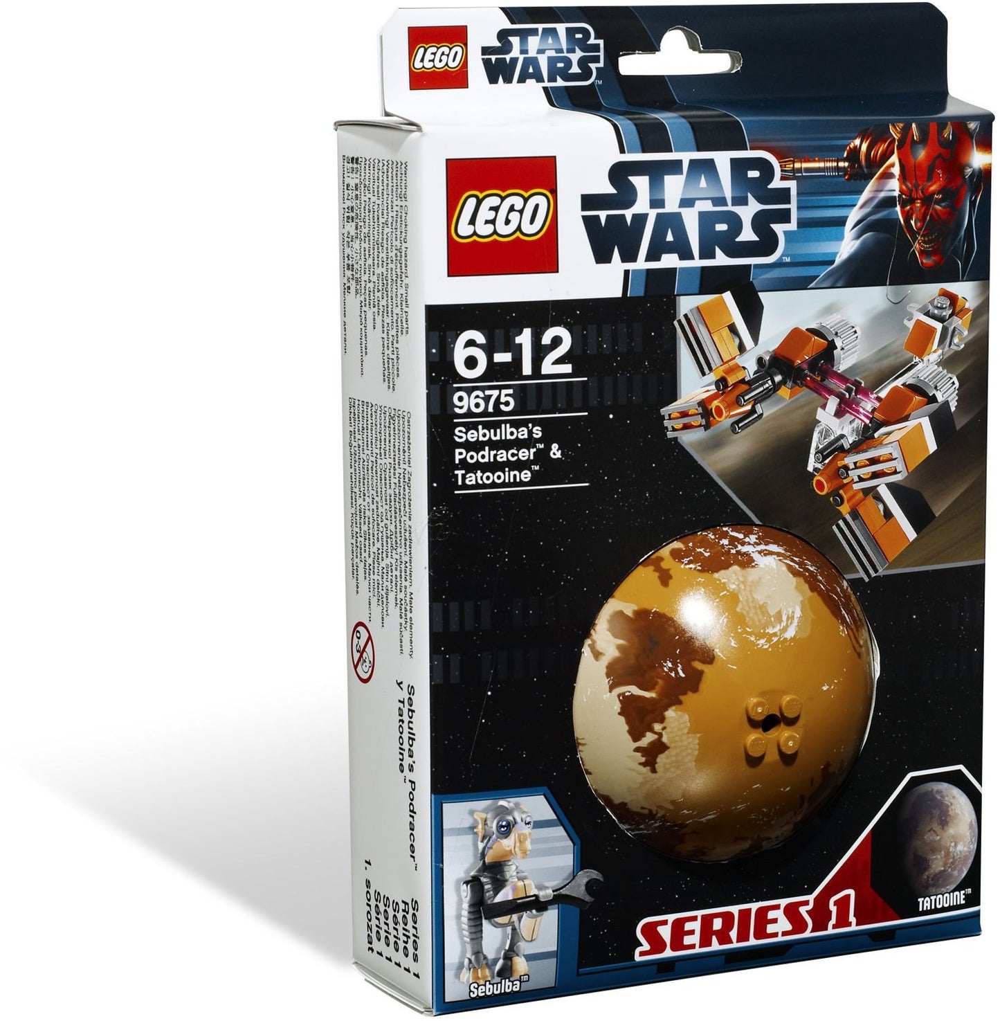 U9675 -  Sebulba's Podracer & Tatooine (Pre-Built)