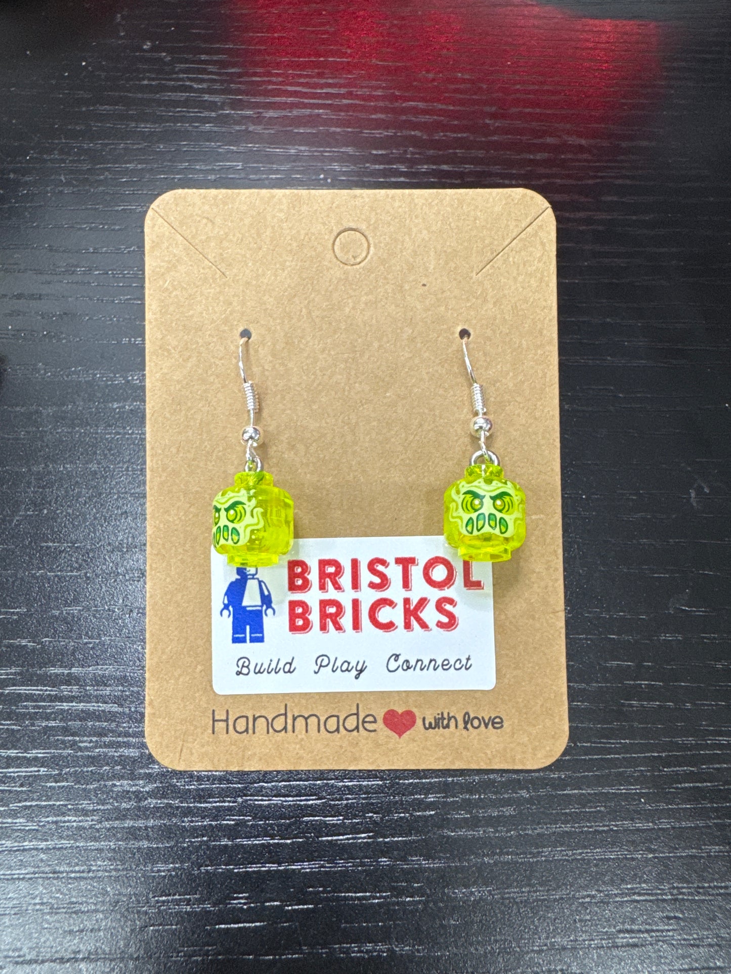 A220 - Monster Head Earrings