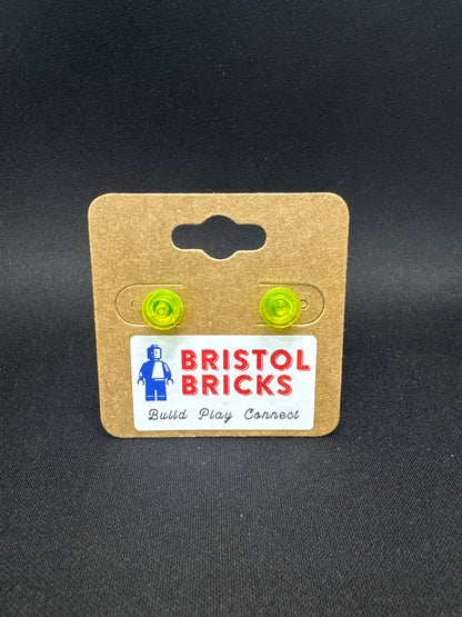 A188 - Translucent Neon Stud Earrings