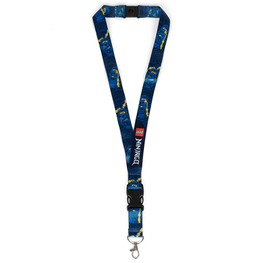 AC0574-700N - Lego Ninjago Poly Lanyard - Jay