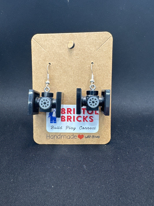 A168 - Tie-Fighter Earrings