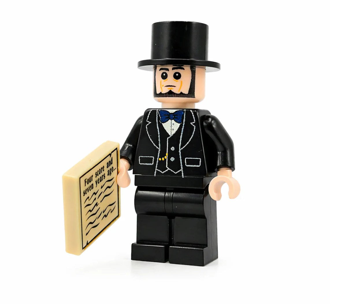 B3 - Custom Abraham Lincoln Minifig