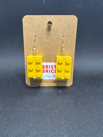 A089 - 2x3 Block Earrings