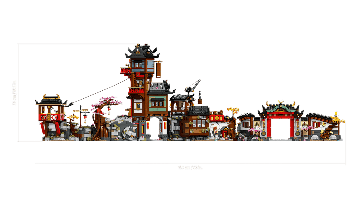 U71861 - The Old Town 15th Anniversary-*No Minifigures (Pre-Built)