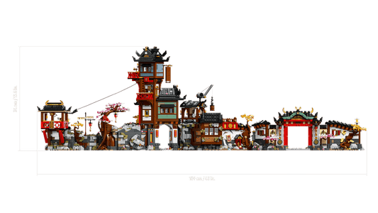 U71861 - The Old Town 15th Anniversary-*No Minifigures (Pre-Built)