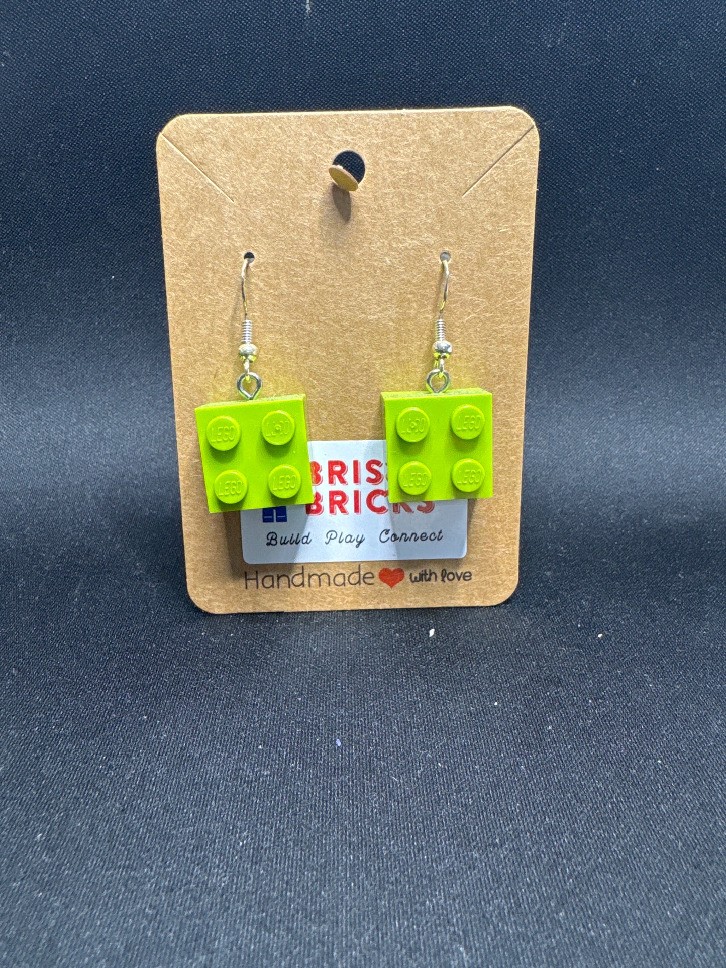 A069 - 2x2 Brick Earrings