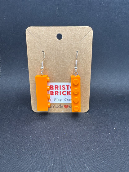 a105 - 1x4 Block Earrings