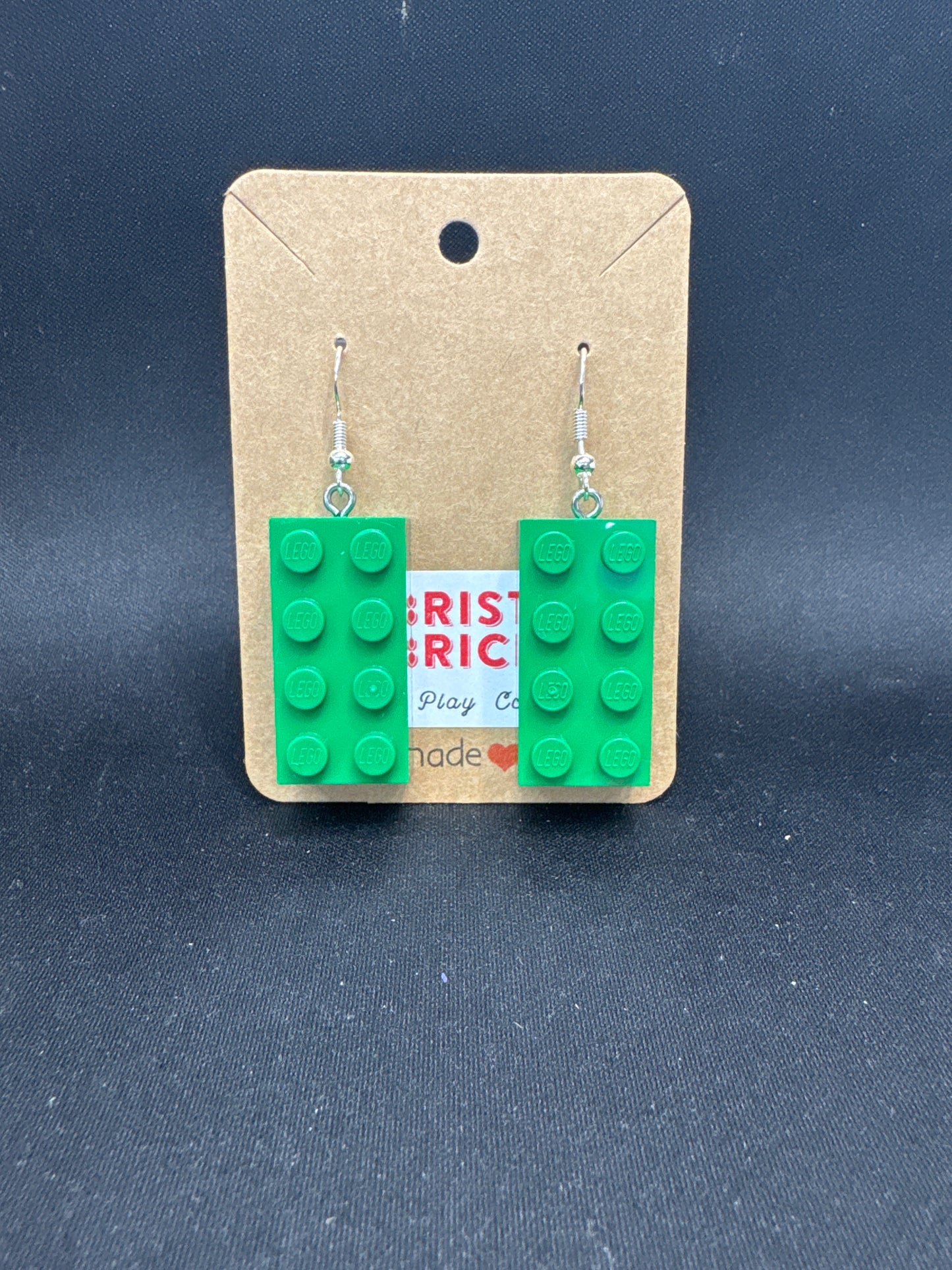 A107 - 2x4 Block Earrings