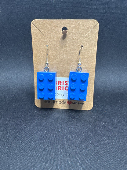 A089 - 2x3 Block Earrings