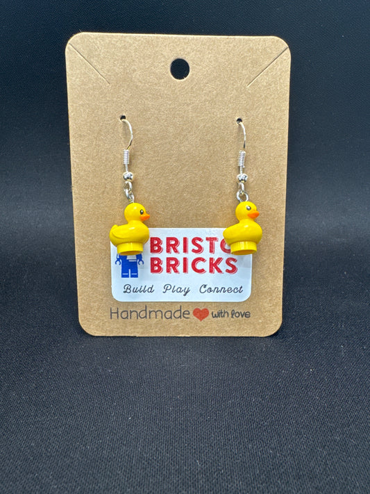 A073 - Rubber Duck Earrings