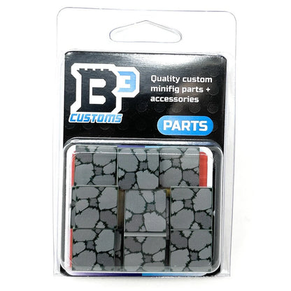 B3 Customs Cobblestone Plant Overgrowth Tile Part Pack (20 Tiles)